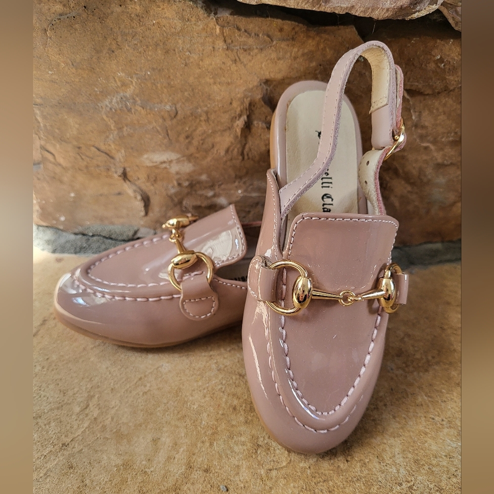 Boutaccelli Classica Patent Leather Dress Shoe For Baby Girl Size 7